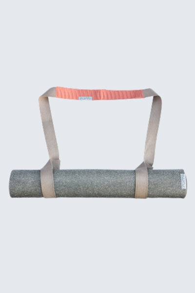 Rumi Earth - Boa Sling - Yoga Mat Carrier - Coral - RU - BSMC - 01 - CL - Yoga Mat Sling