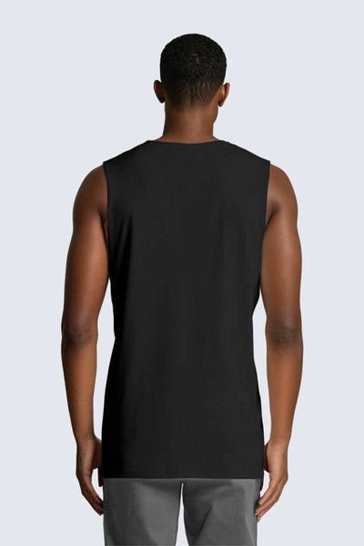 Rumi Earth - M Moon Air Muscle Tank - Black - R531240BKP - Tops