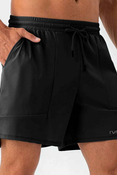 Rumi Earth - U StarAir Train Shorts 4" - Black - R125014BKS - 