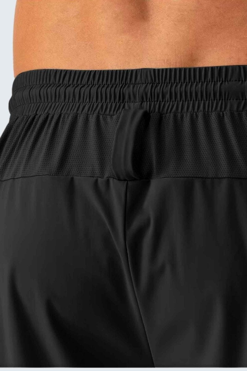 Rumi Earth - U StarAir Train Shorts 4" - Black - R125014BKS - 
