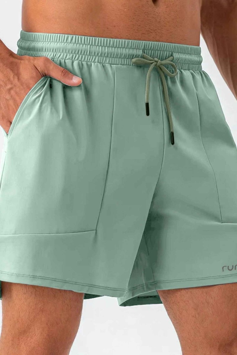 Rumi Earth - U StarAir Train Shorts 4" - Peacock Light - R125014PTS - 